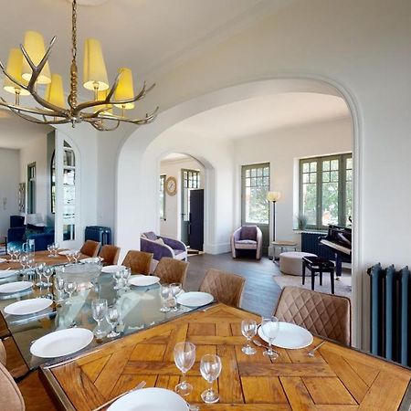 Les Roches Grises, Luxueuse Villa Face Mer, 4Etoiles, Spa Et Jardin Panoramique, Societe La Clef Decamp Granville Exterior foto