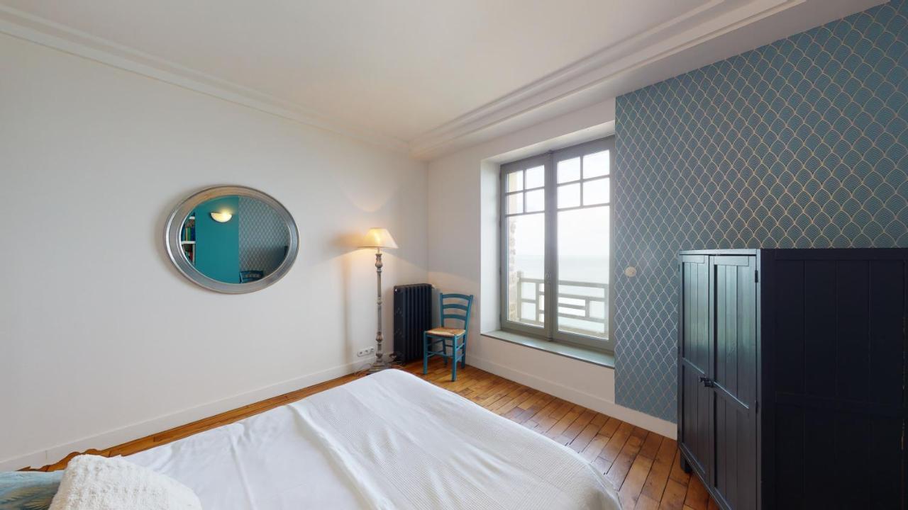 Les Roches Grises, Luxueuse Villa Face Mer, 4Etoiles, Spa Et Jardin Panoramique, Societe La Clef Decamp Granville Exterior foto